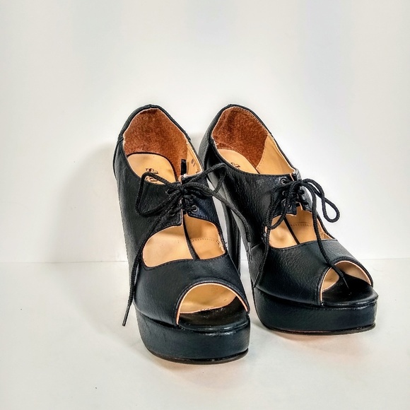 Shasa black heels in new condition! - Picture 6 of 7